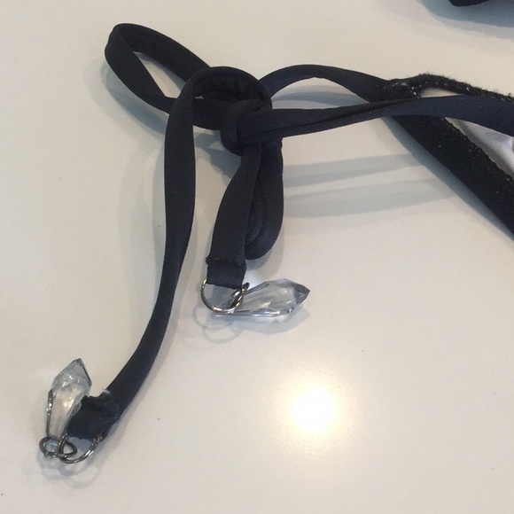 Beautiful Beaded Black Bikini!! - Picture 4 of 5